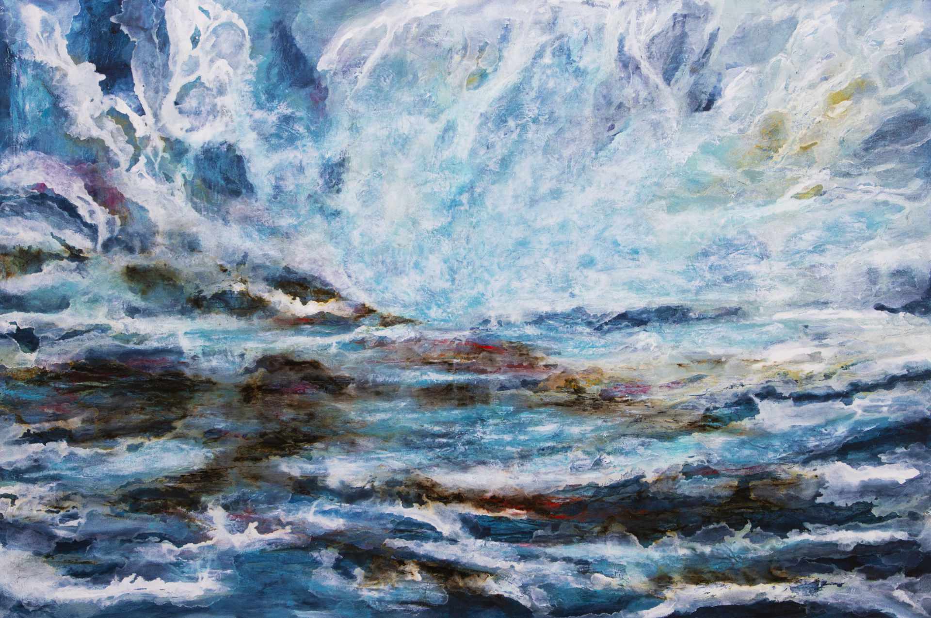 High Tides exhibition painting