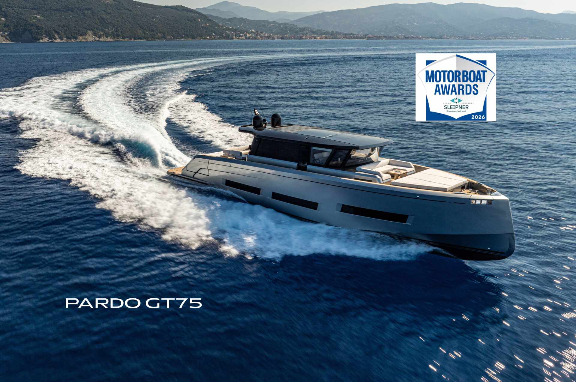 Pardo GT75 Motorboat Awards
