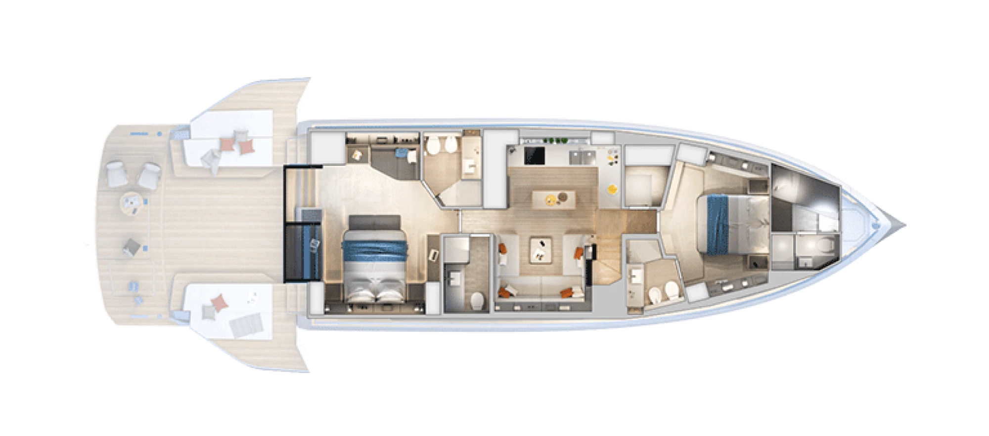 GALLEY DOWN LAYOUT - BEACH VERSION