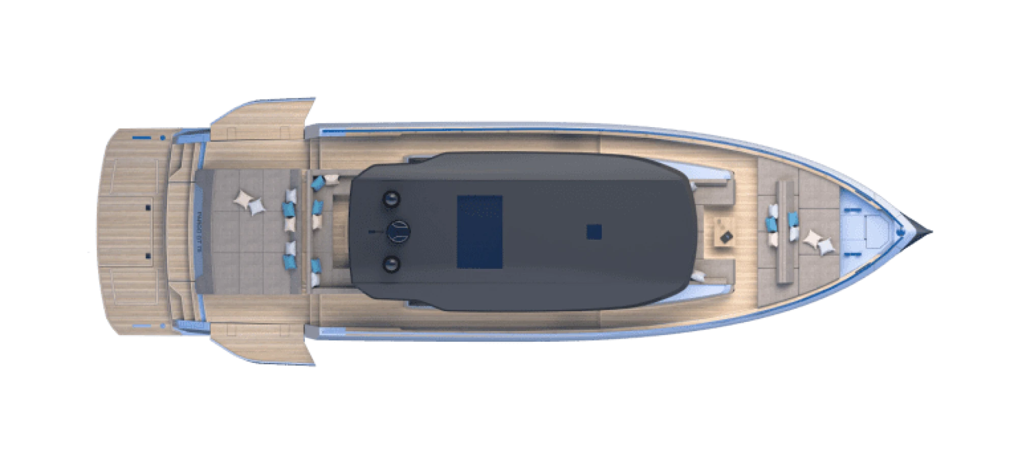 TOP VIEW TENDER GARAGE VERSION