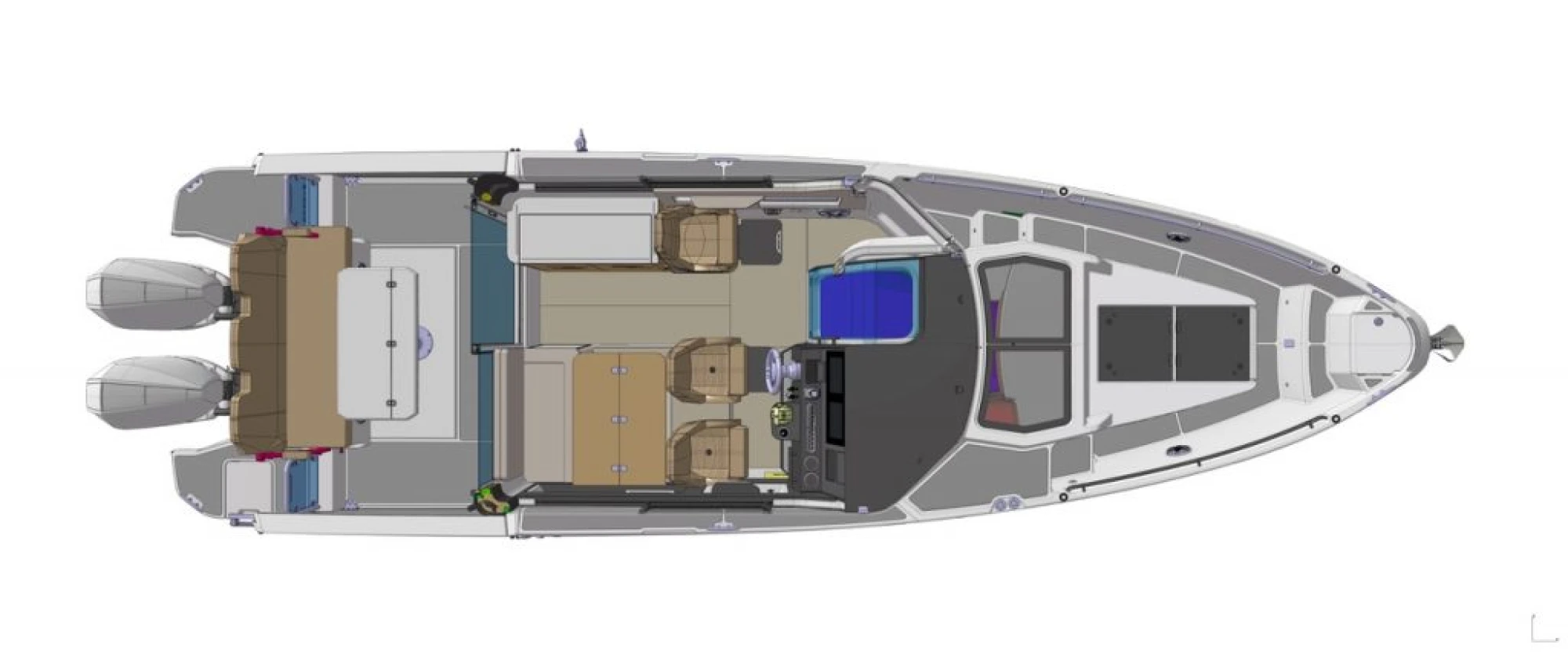 Main deck layout