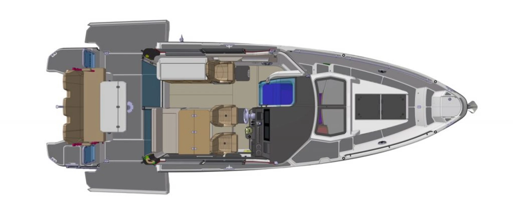 Main deck open
